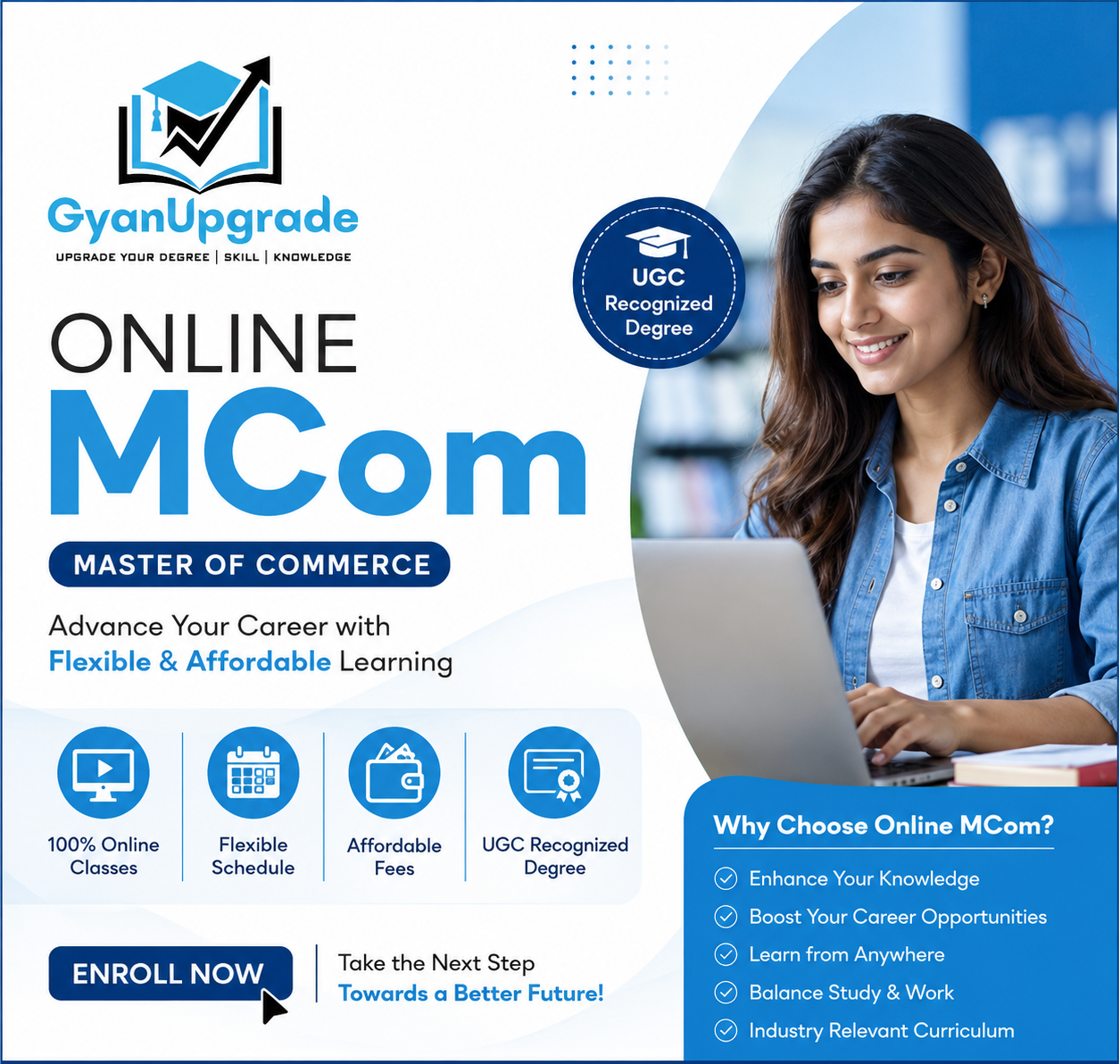 Online M.Com